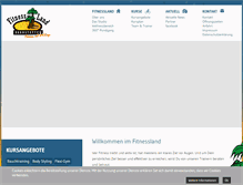 Tablet Screenshot of fitnessland-dornstetten.de